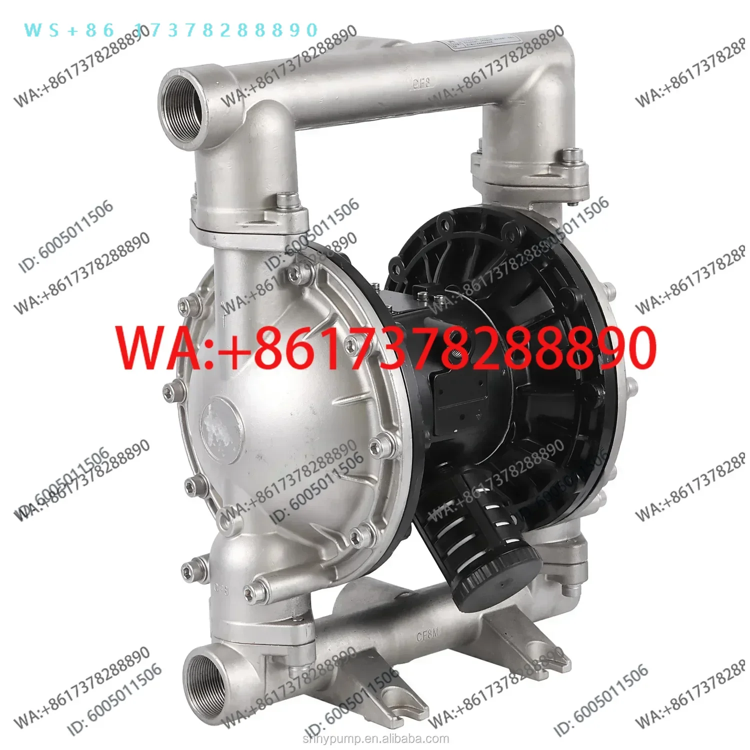 Stainless Steel Powder Transfer Diaphragm Pump Powder Pneumatic Diaphragm Pumps