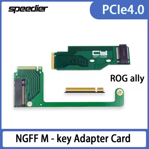 ROG Ally Lenovo Legion Go Handheld Ally Board Adapter Card, 4T8T M.2 Modified NVME 2280 Hard Disk 90 Degrees Multi-Function