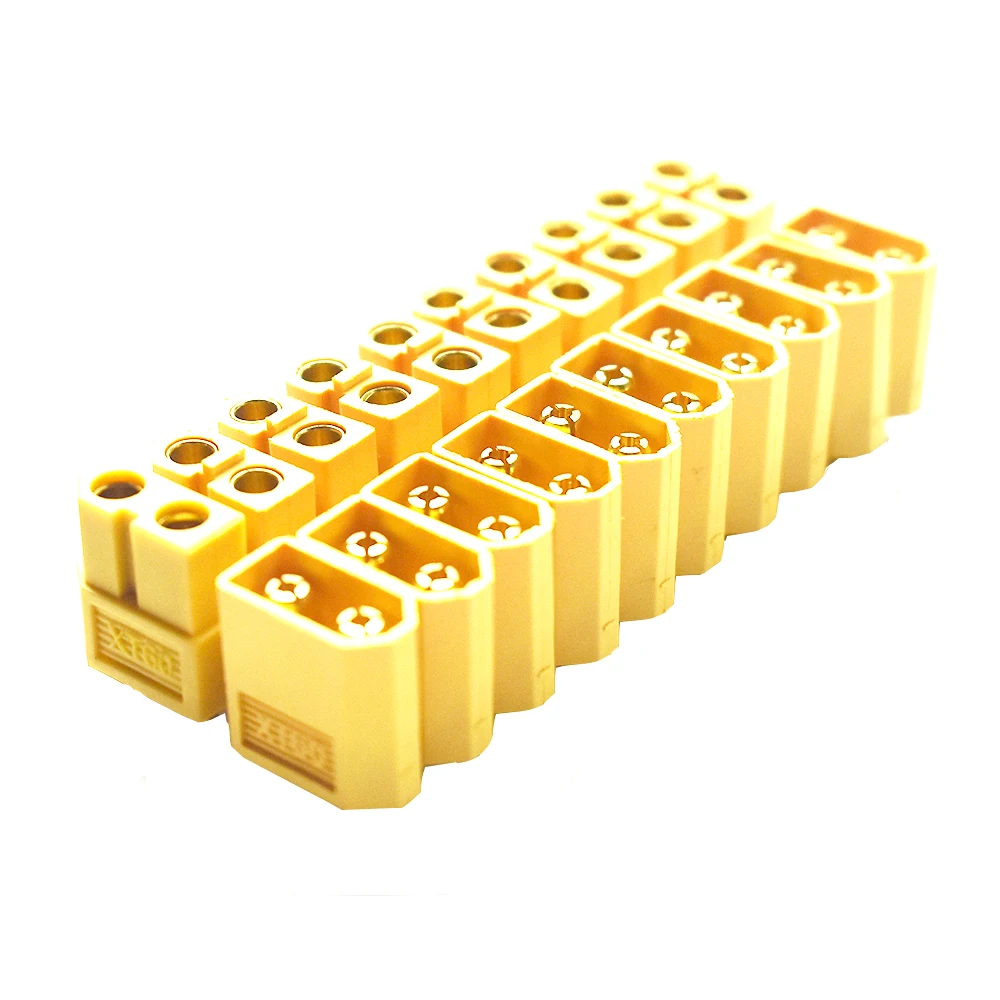 5/10 Stück XT60 XT-60 Stecker und Buchsen XT30 XT90 Bullet-Steckverbinder für RC Lipo Akku RC Drohne Flugzeug Auto Boot – Detail 3
