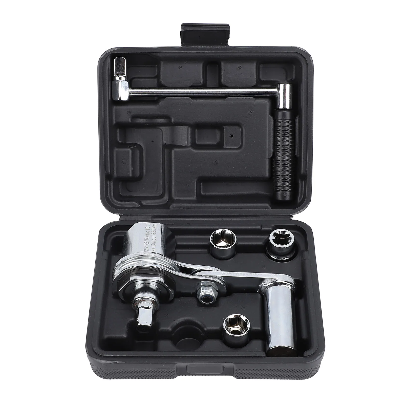 

Усилитель крутящего момента для гаек, мультипликатор крутящего момента, гаечный ключ для гаек, экономия усилий, легированная сталь, 1/2 дюйма, для снятия гаек автомобильных шин