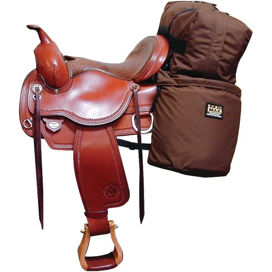 Large Saddlebags for Trail Riding and Endurance Trails; Insulated Saddle Bags with Temperature Control for Horses; Detach