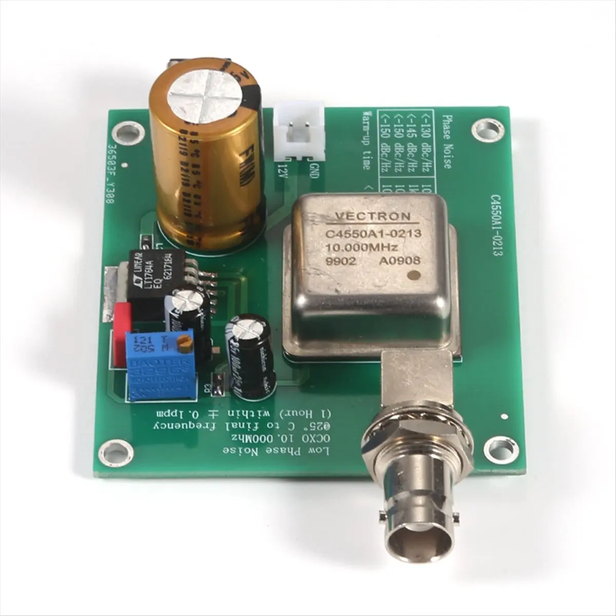 【ELEVATE LIFE】10MHz Audio External Clock Source Module Professional Audio Clock Constant Temperature Low Phase Noise Clock