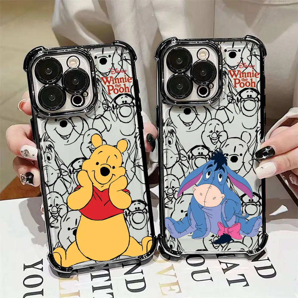 

Pooh Bear Eeyore Cute Piglet Case For Samsung Galaxy A57 A37 A17 A07 A56 A16 A26 A06 A36 A55 A35 A25 A15 5G A34 A52 53 A54 Cover