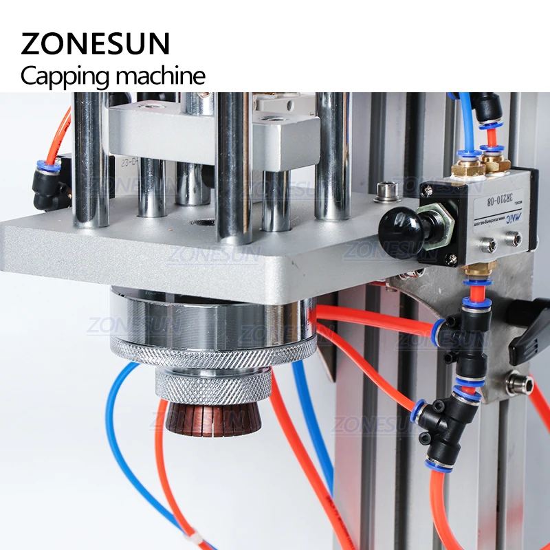 ZONESUN ZS-YG08 Perfume Crimping Machine Capper Metal Cap Press Machine Capping Machine