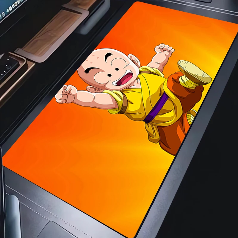 

Mousepad Rubber Mouse Pad Office PC Accessories Keyboard Pad HD Extended Pad Laptop Mouse Mat Dragon Ball Krillin Large Desk Mat