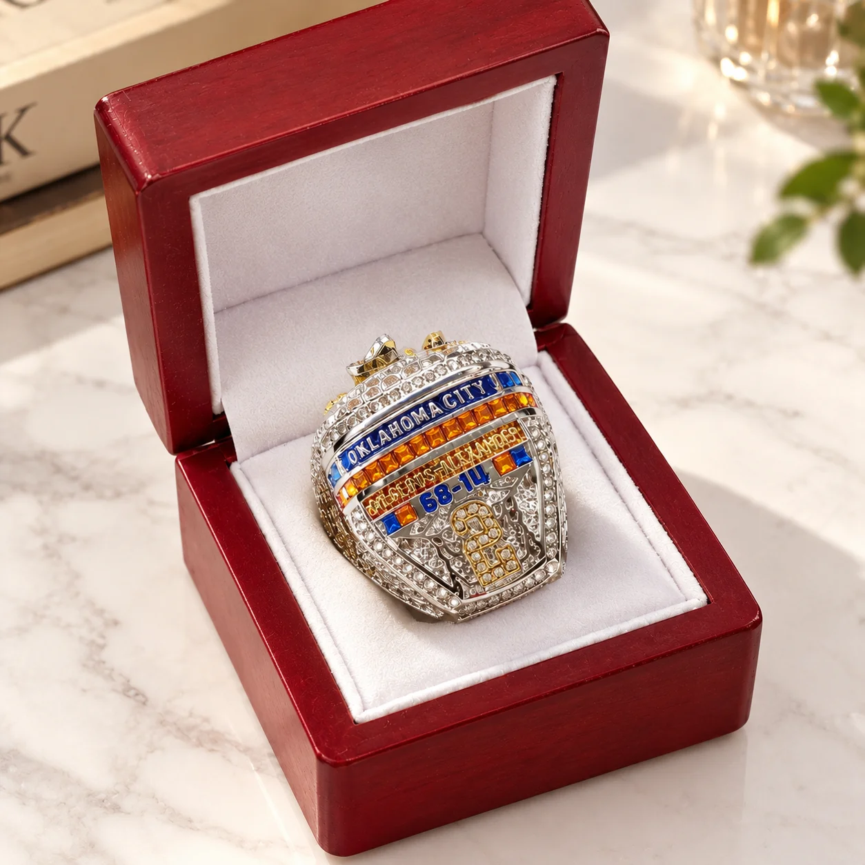 New 2025 Championship Style Ring accessories Stainless Steel Alloy Basketball Fan Collectible Jewelry fans gift