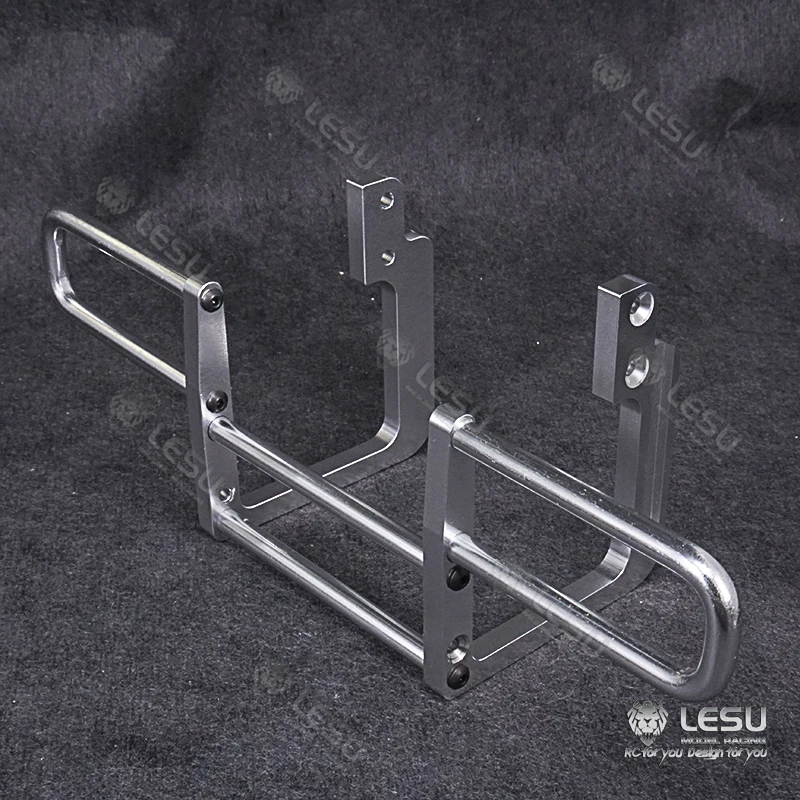 LESU Metal Bumper B Part For RC 1/14 Model Tractor Truck Car Tamiyaya R470 R620 Outdoor Toys TH02329