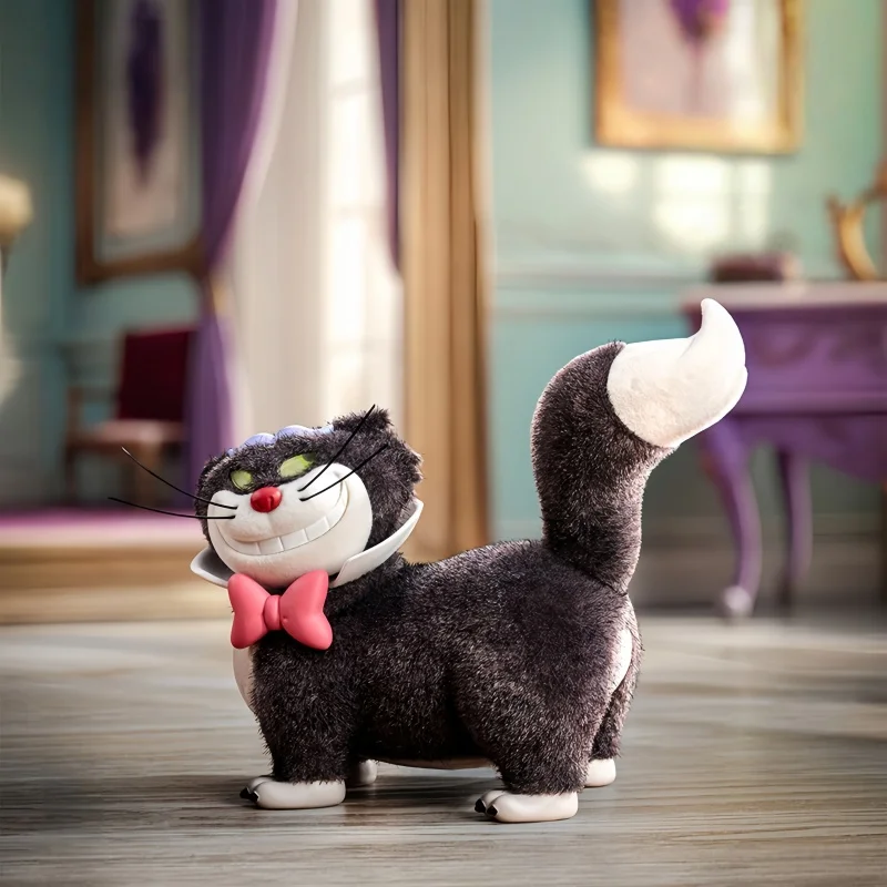 

Disney Lucifer Plushie Cute Collectible Figurine Blind Box Trendy Cat Toy Gift Home Decor Pet Supplies Original Collectible