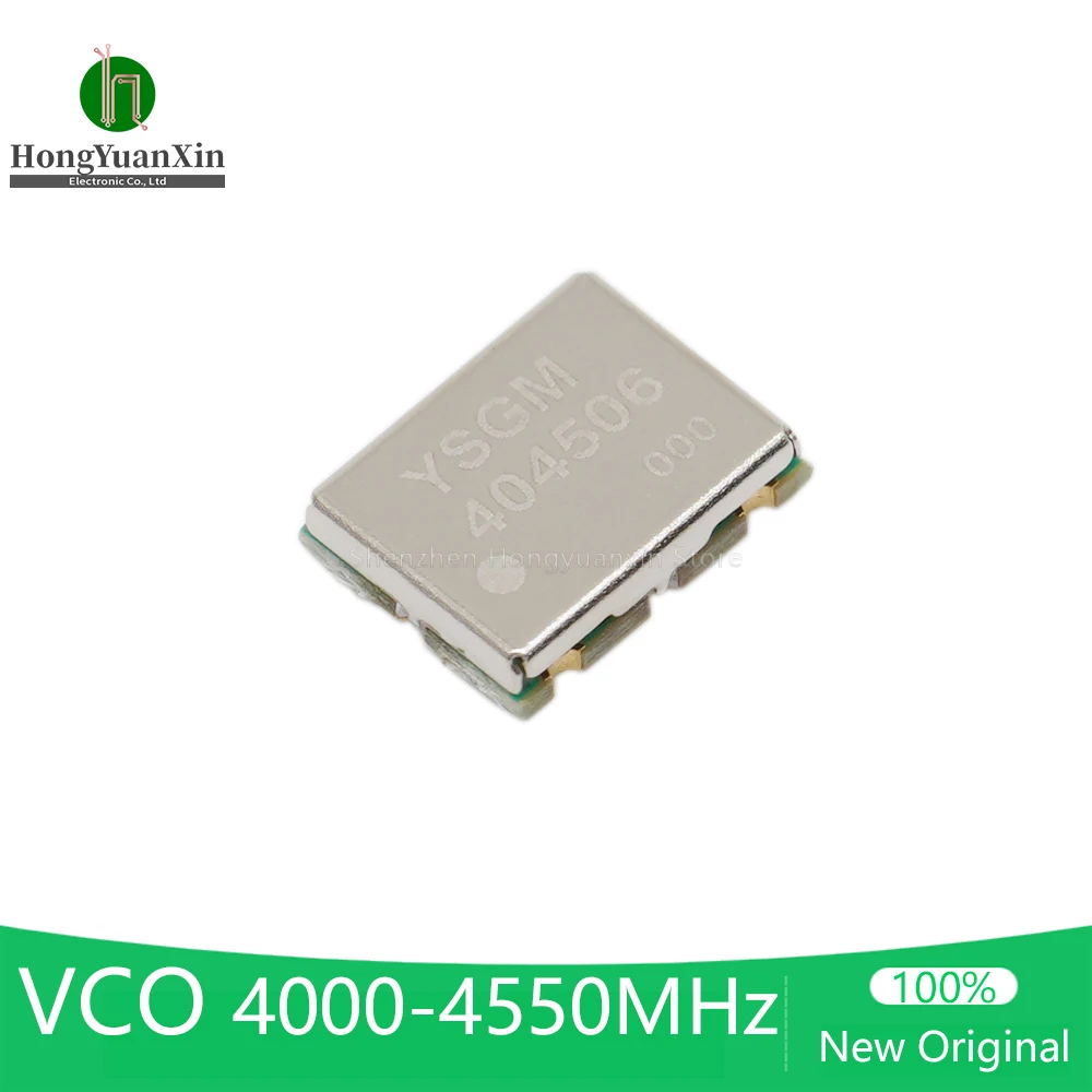 

10 шт./лот YSGM 404506 Генератор аналогового сигнала VCO 4000–4550 МГц 8 дБм WiFi 6E с расширенным диапазоном