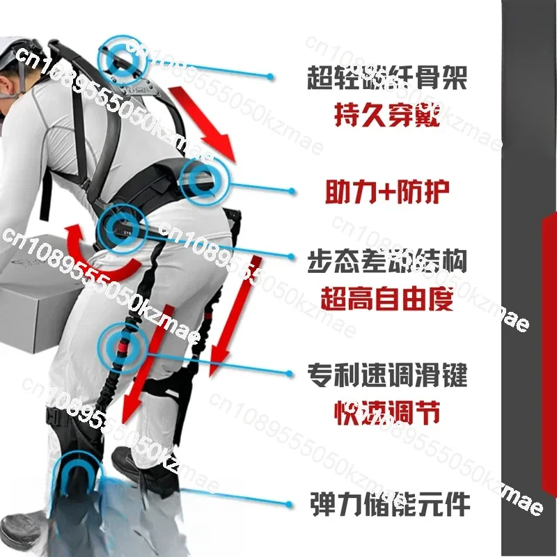 Suitable for military exoskeleton suit waist and shoulder support wearable weight lifting exoskeleton firefighter tactical robot