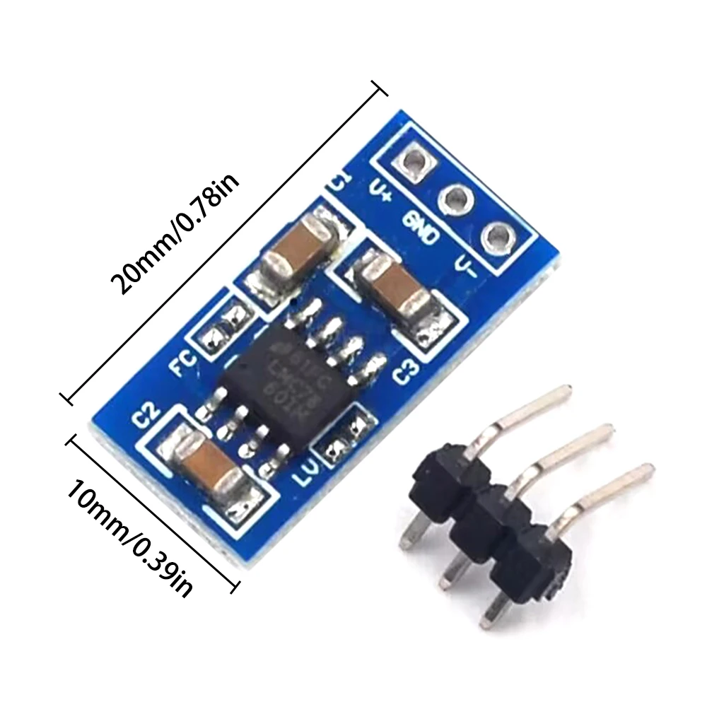 LM7660 Positive Voltage To Negative Voltage Conversion Board Voltage Reversal Switch Module Voltage Regulator 1.5-10V With Pin