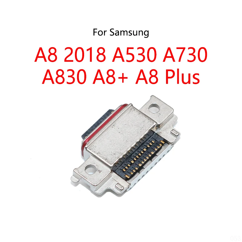 Doca de carregamento usb tomada porta jack conector para samsung galaxy a530 a530f a730 a730f a8 2018 a830 a8 + a8 plus