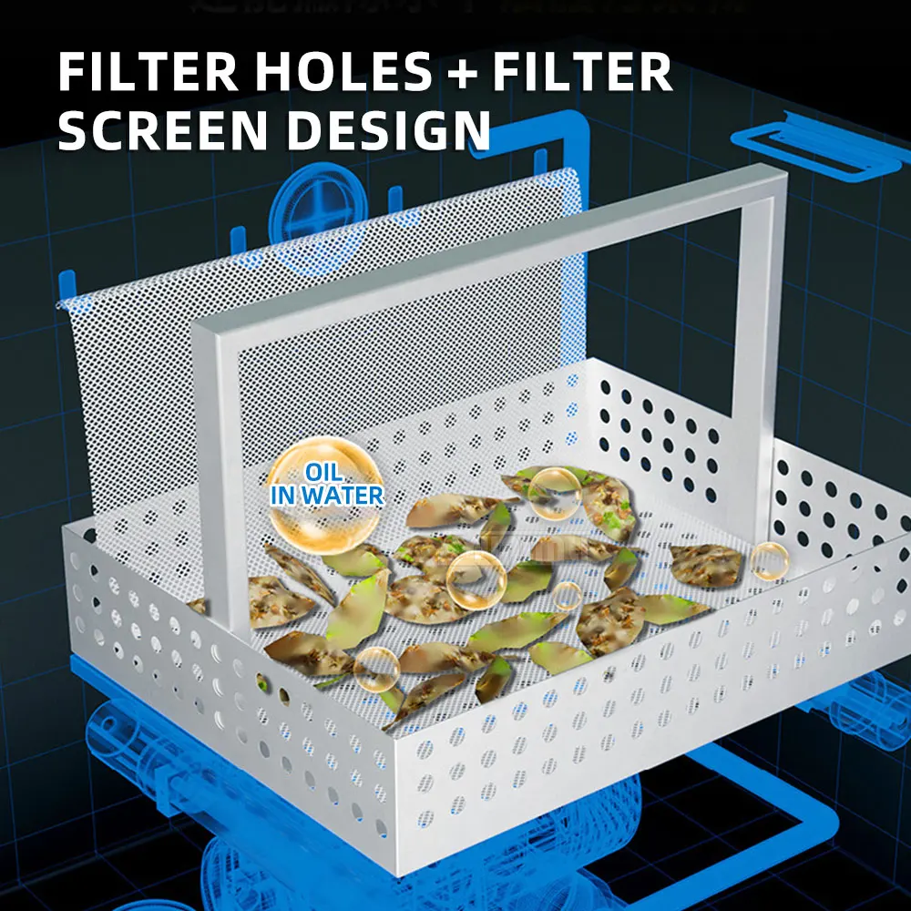 Automatic Floating Fish Pond Filter, Skimmer, Oil Film Remover, Surface Debris Collector, and Fish Pond Aeration Equipment