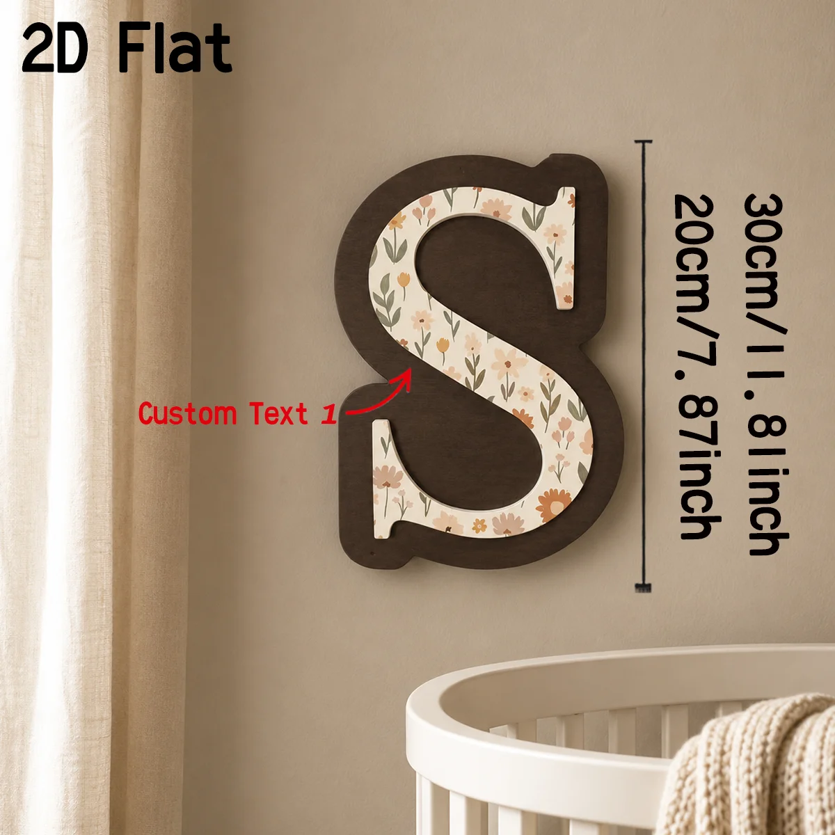1 stuk op maat gemaakte houten - Baby Nursery Wall Art recensie en prijs