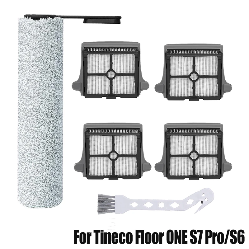 Akcesoria do odkurzacza bezprzewodowego Tineco Floor ONE S7/ Floor One S7 Pro/ Floor One S6/ 3.0: szczotka rolkowa, filtr HEPA — 2