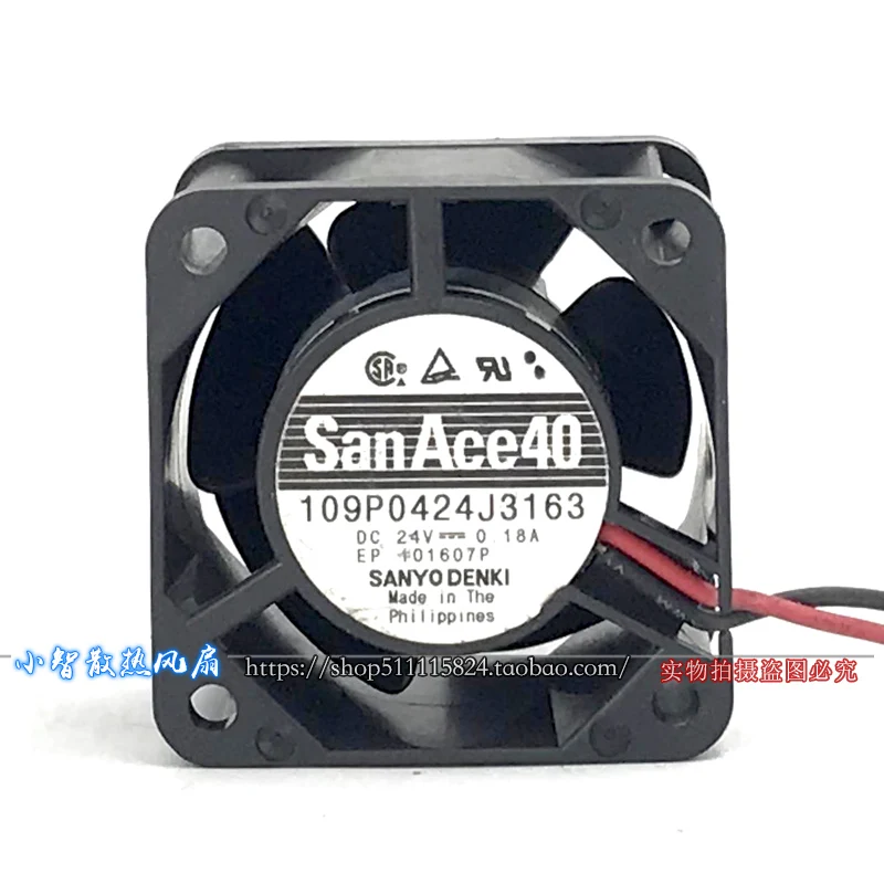 ORIGINAL 109P0424J3163 24V 0.18A 4028 40*40*28mm NEW COOLING FAN RADIATOR