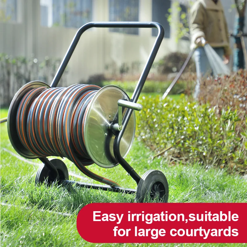 2025 قابل للسحب التلقائي خرطوم بكرة الأنابيب بكرة المياه خرطوم جودة عالية جهاز تنظيف يعمل بالضغط العالي قابل للسحب حديقة خرطوم المياه بكرة