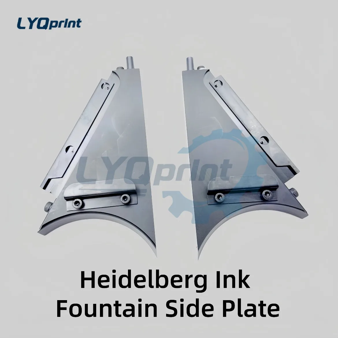 Heidelberg M600 Web Printing Ink Fountain Side Plate Ink Shield Board Triangle Wood Printing Machine Parts