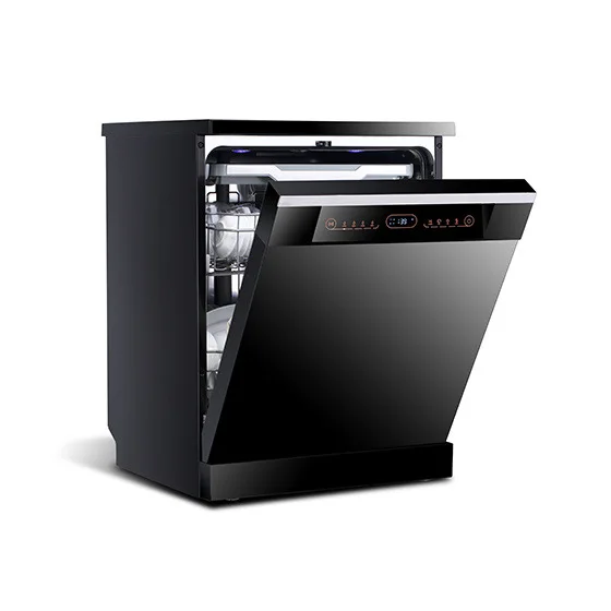 

Полностью интегрированная бытовая посудомоечная машина со встроенным отсеком для столовых приборов