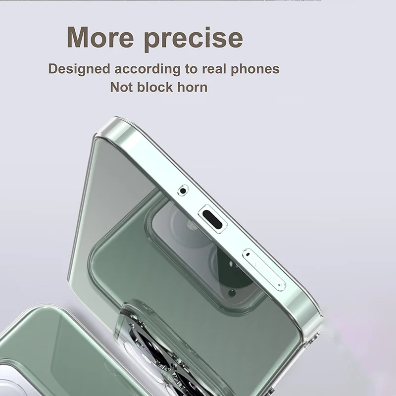 Ultra Thin Solid Color Silicone corner slim pad Soft Clear Case For xiaomi 14 pro Shockproof Crystal Back Cover Coque Outer case