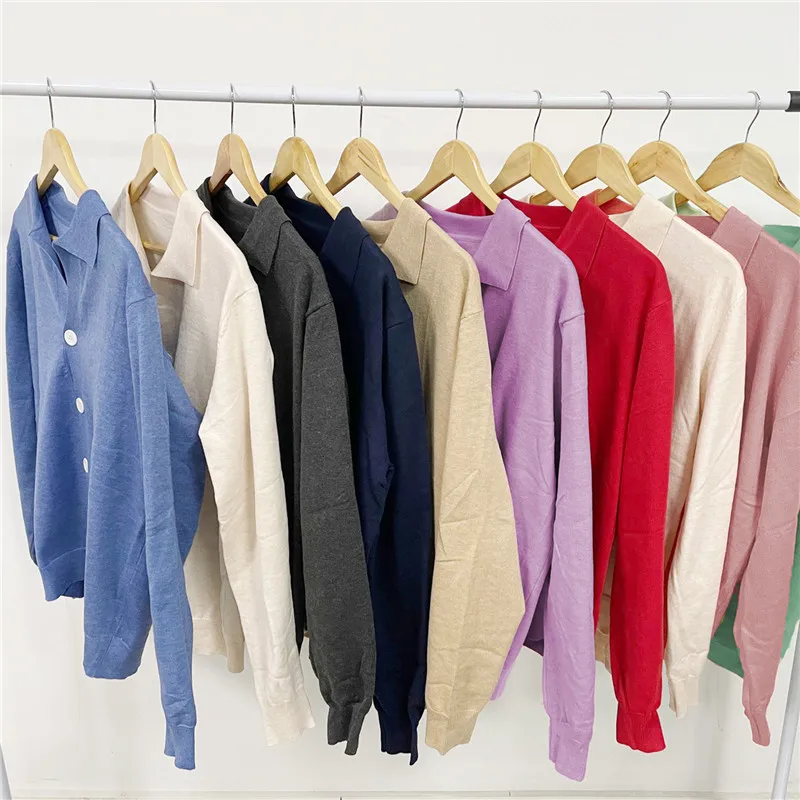 

Spring Autumn Turn Down Collar Cardigan Man Knit Sweatercoat Business Casual Knitted Single Breasted Fashion Sweater Jackets Men