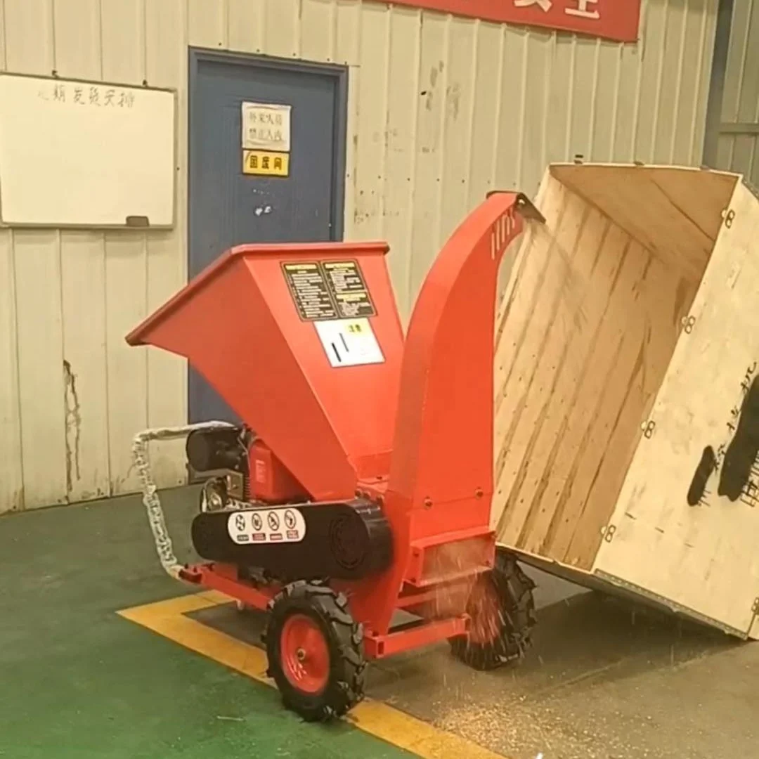 

Crusher Diesel Defoliation Machine Wood Chipper Machine Garden Branch High Performance Mobile Tree Shredder