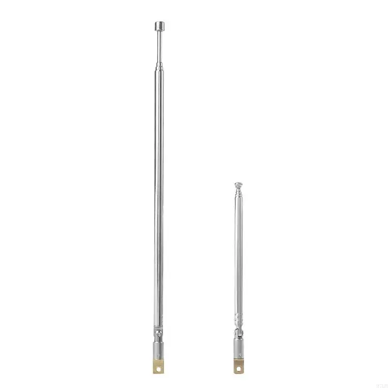 

97QB 4/5 Section Replacement Telescopic Aerial Antenna TV Radio Universal Joint RC Car Model Telescopic Aerial Antenna