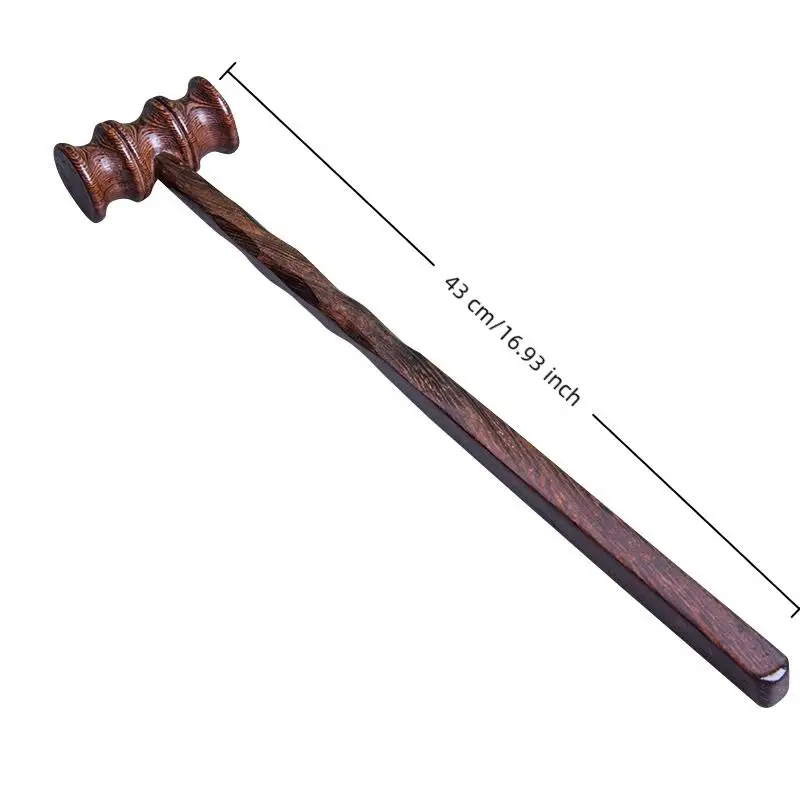 Massage Hammer Wooden Knock Back Meridian Back Neck Chicken Wing Wood Massager Health Hammer Tool view 6
