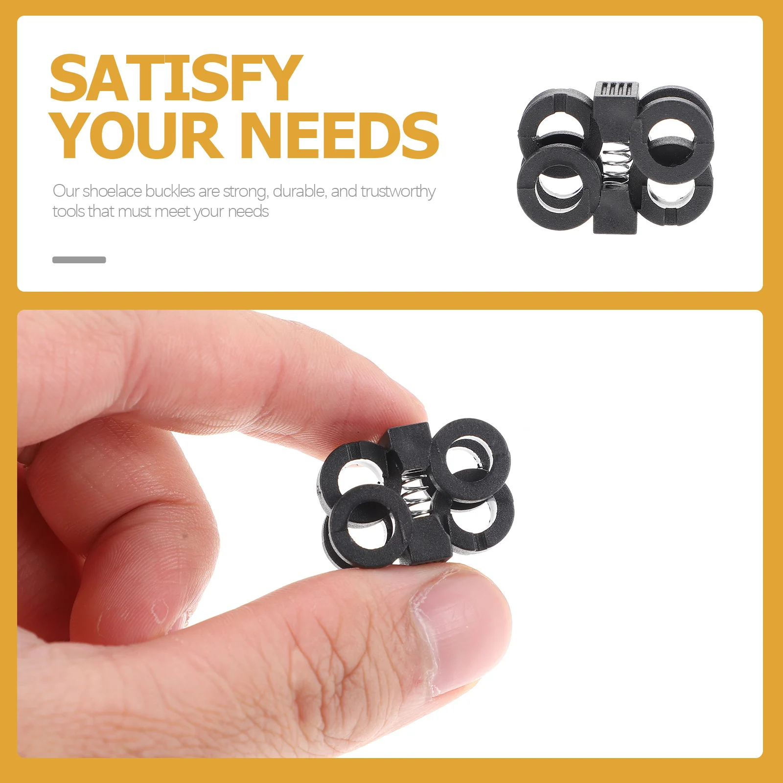 

30 шт. прочных пластиковых фиксаторов для шнурков для походов, альпинизма, бега, кроссовок, держателей ремешков для обуви