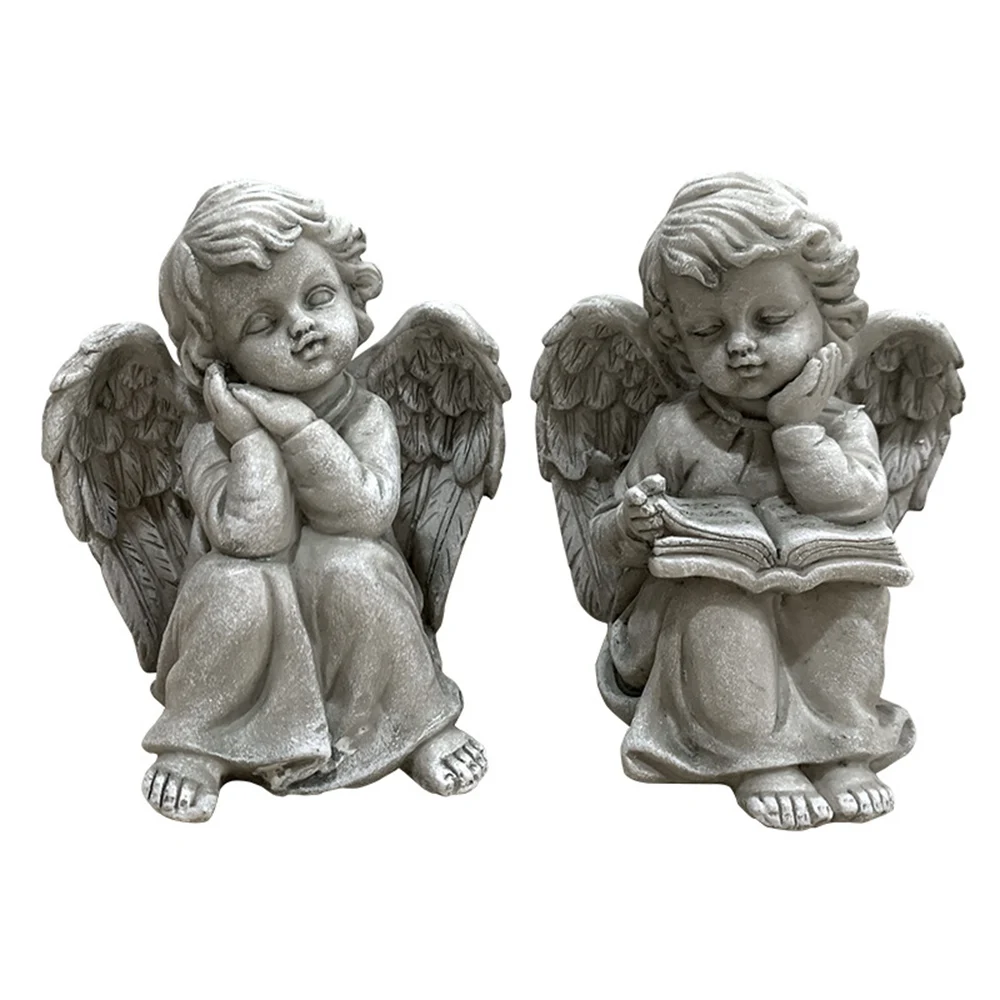 

Creative Home Decoration European Angel Resin Ornament Home Living Room Decoration Desktop Decoration Figurines Statues Decor