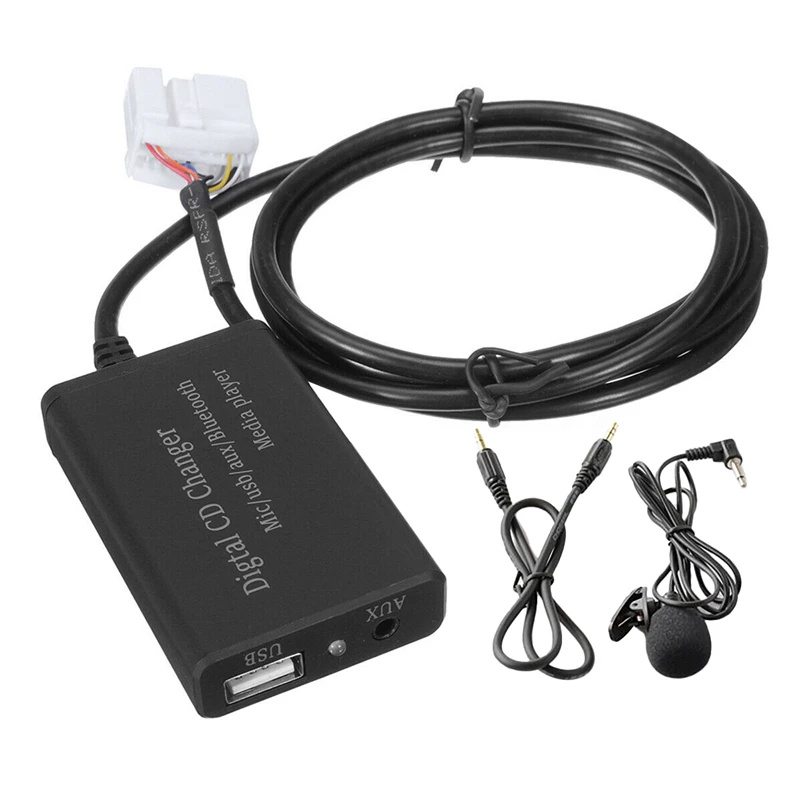 NEW-Bluetooth Music Hands-Free Car Interface AUX Adapter for Honda Accord CRV