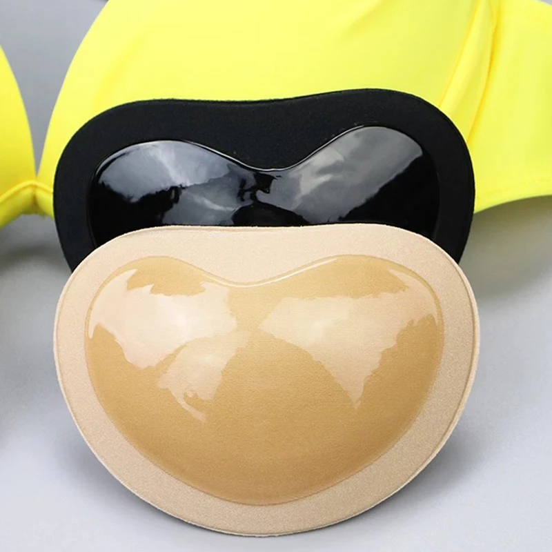 رفع البرازيلي أكواب منصات النساء لينة وسادة الصدر الملابس الداخلية بطانات لاصقة سيليكون معززات الثدي الملابس الداخلية غطاء الحلمة غير مرئية #1