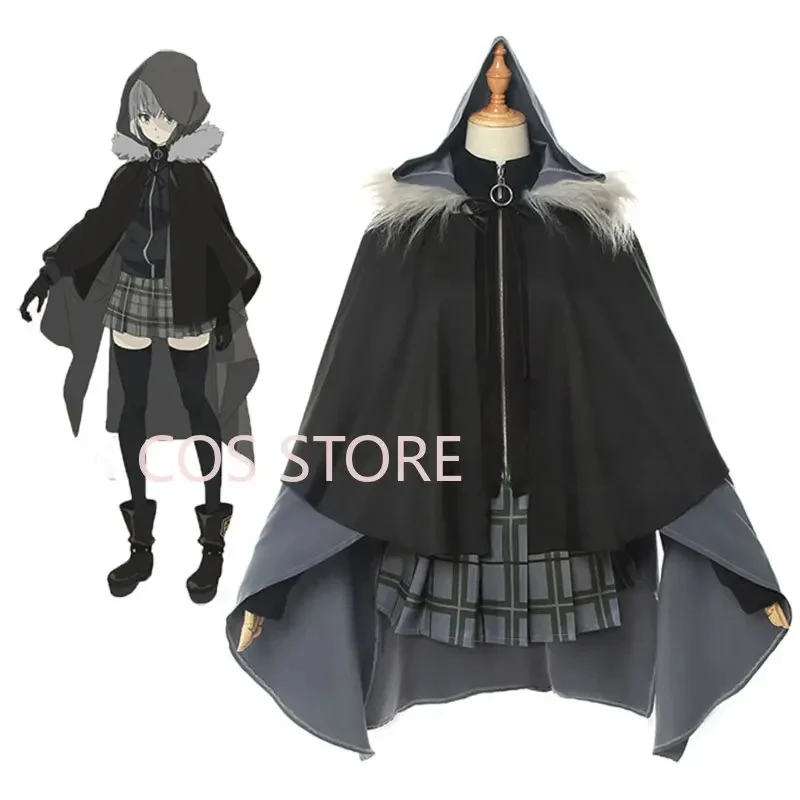 Anime FGO Fate Grand Order Gray Cosplay Costume Uniform Cloack Full Set Clothes New Halloween Costumes