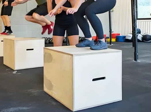 مصنع الجملة أفضل نوعية أجهزة لياقة بدنية 3 في 1 صندوق القفز اللياقة البدنية الخشبي لممارسة الرياضة