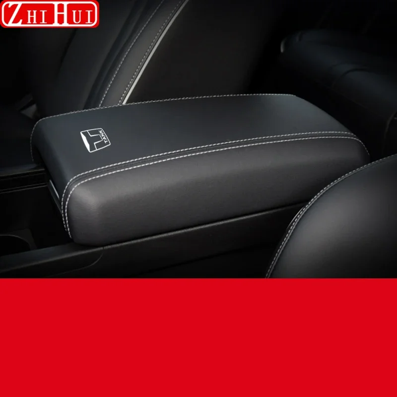 For Great Wall TANK 300 2021-2024 Car Styling Interior Armrest Anti-dirty Pad Cover PU Leather Auto Modification Accessories