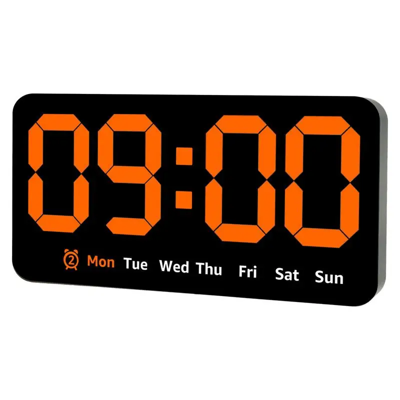 

Bedroom Alarm Clock Digital Desk Alarm Clock Loud Alarm With USB Charging Port Battery Operated Temperature Clock Adjustable