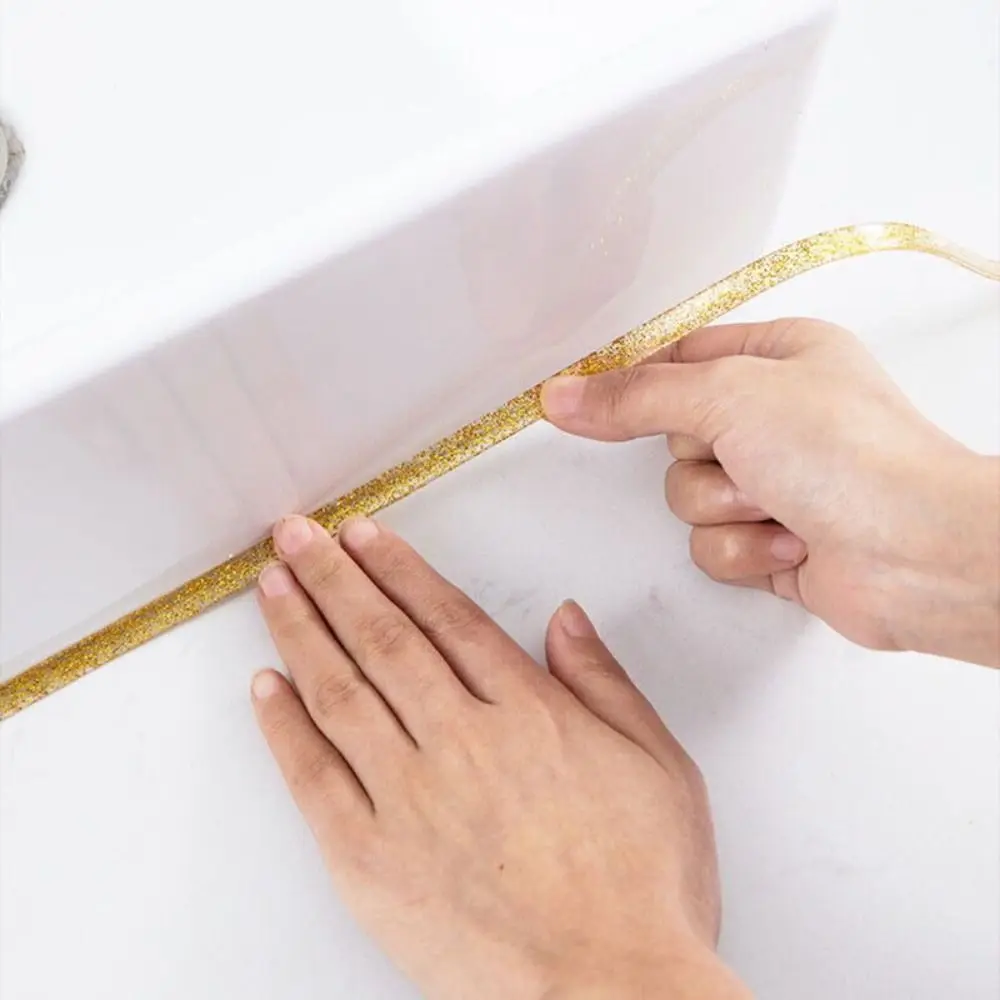 6M Ceramic Tile Mildew proof Gap Tape Ceiling Edge Strips Self-adhesive Waterproof Seam Sticker