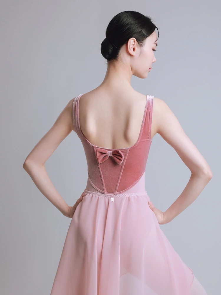 Justaucorps de ballet en fibre de velours pour femme, costume de batterie, entraînement spécial de l'enseignant, maillot de bain AqYoga trempé, costume de scène