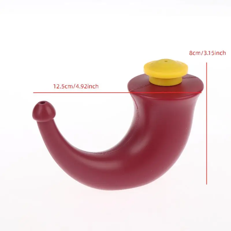 Adult Nasal Care Supply BPA Free Portable Yoga Neti Pot Gentle Nose Wash Tool Sinus Cleansing Nasal Irrigation Accessory view 6