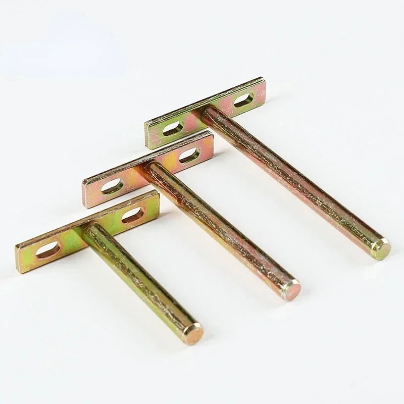 

1pcs Invisible laminated hidden bracket American T-shaped fixed metal color zinc mounting bracket table pliante