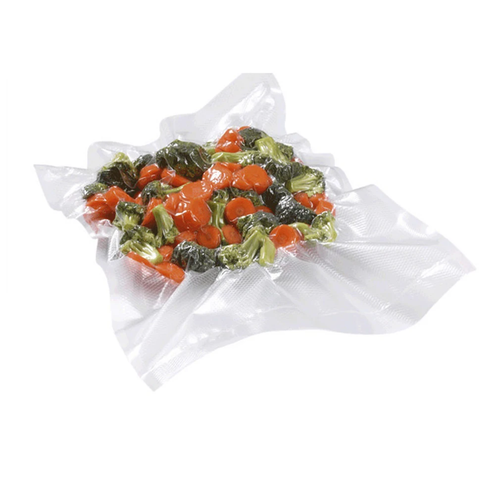

50pcs Food Vacuum Bags Textured Heavy Duty Freshness Protection Storage Airtight Package Sous Microwave Freeze Compatible