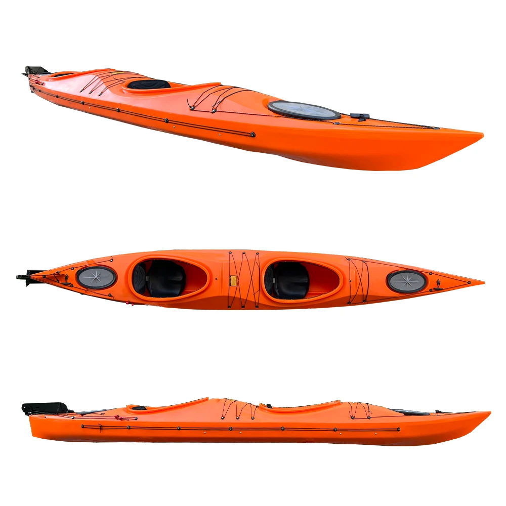 

HDPE PVC Material Kayak 2 Person Fishing Boats For Sale