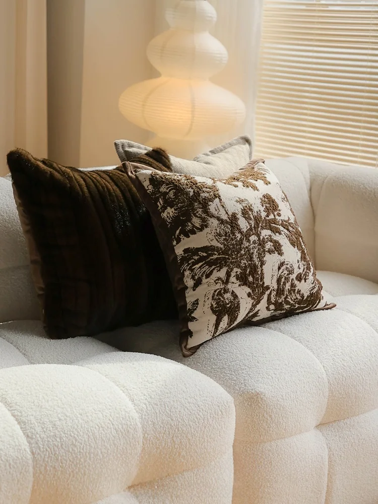 

Новая китайская квадратная подушка для дивана, роскошная, мягкая, декоративная, для автомобиля, дома, гостиной, незаменимая квадратная поясничная подушка