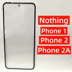 Repair Front Glass Lens + OCA Glue For Nothing Phone 1 2 2A Plus CMF 3 3A 4 Pro Outer LCD Display Touch Screen Panel Replacement