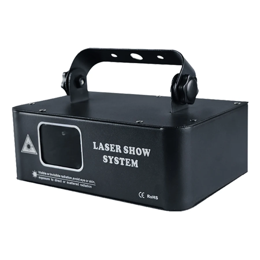 Disco Laser Dual Lens en Single Shot RGB Beam Line Scanner Projector Dmx 512 Toepassen op DJ Party Wedding Bar Stage Light