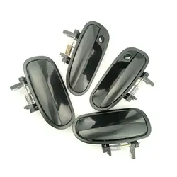 4 Pieces Outside Door Handle For Honda Civic EK3 1996-2000 Exterior Handle