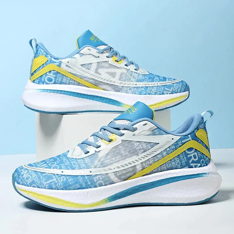 

Летние спортивные кроссовки для мужчин и женщин, легкие дышащие нескользящие портативные мягкие весенне-осенние сезонные туфли