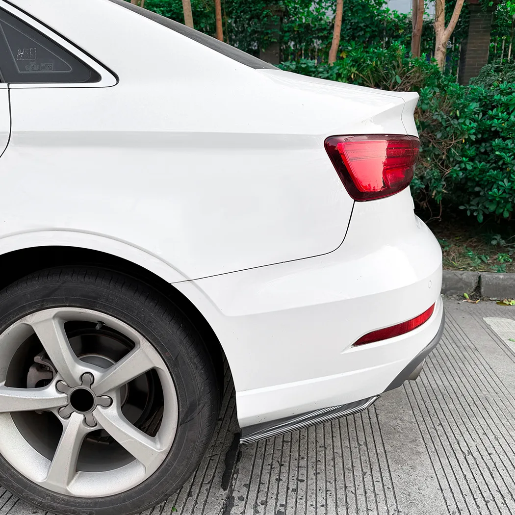 Applicable to Audi A3 S3 8Y Sline 2021+ sedan version rear corner spoiler sticker cross-border modification