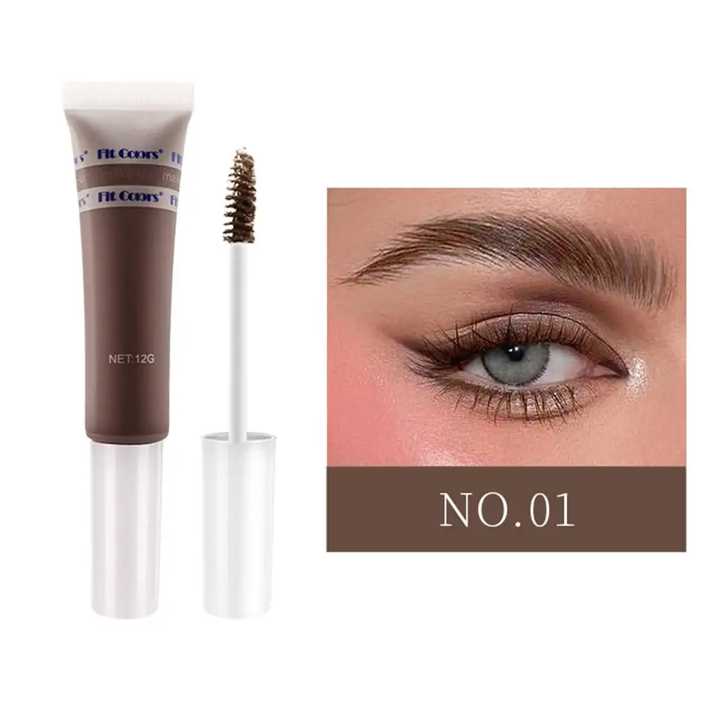 Langdurige Wenkbrauwgel Make-Up Semi-Permanente Waterdichte Vorming Kleurstof Crème Tint Cosmetica Colorsweat-Proof Film Wenkbrauw J6a3