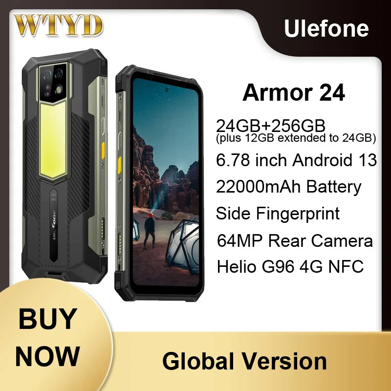 Ulefone Armor 24: الهاتف الذكي المقاوم بذاكرة 24 جيجابايت ونظام Android 13 – تقييم شامل من مستخدم حقيقي